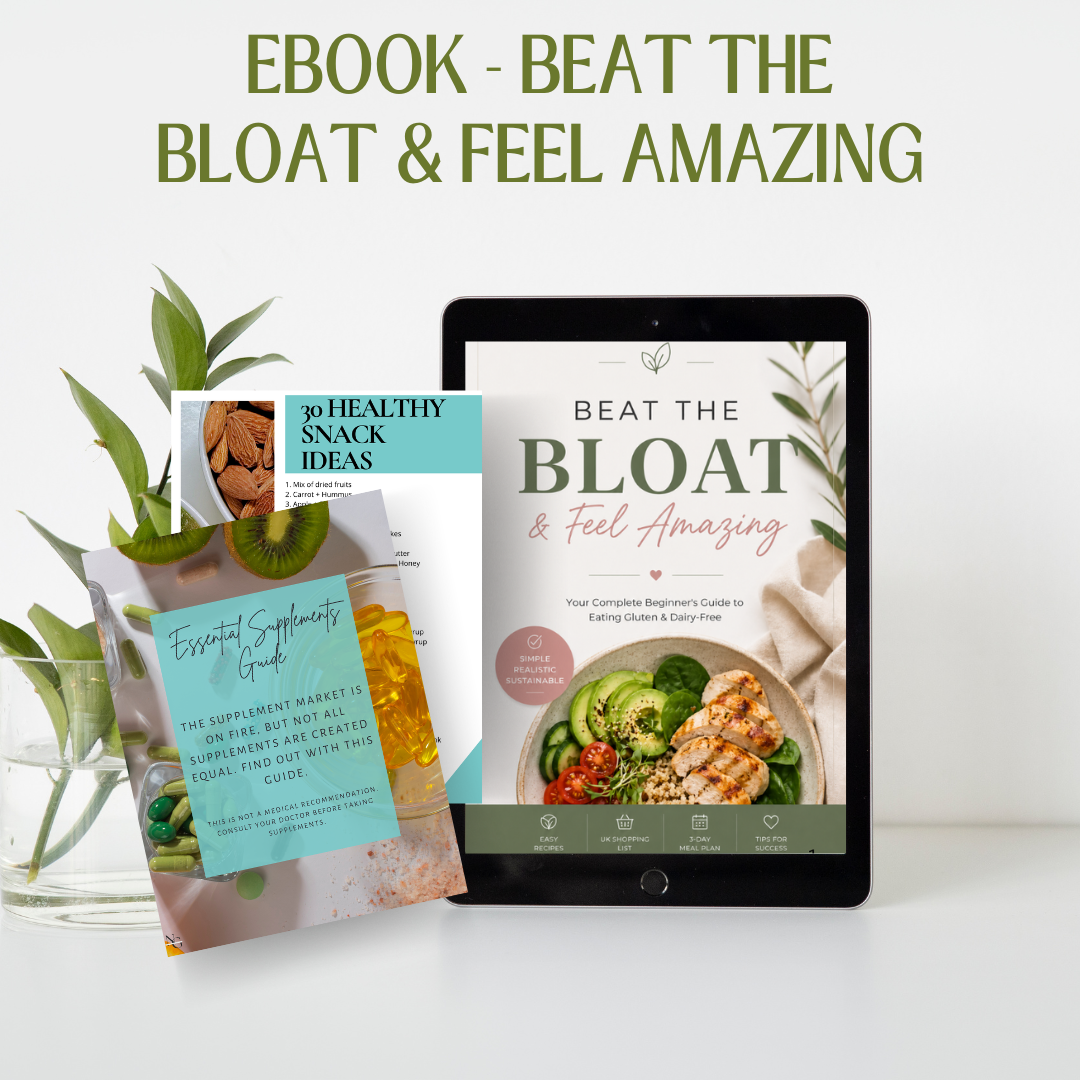 Beat the Bloat gluten and dairy free beginner guide PDF ebook digital download